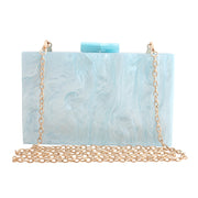 Women Handbags Marble Pattern Acrylic Bag Luxury Handbags Women Bags
