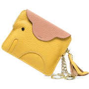 Coin Purse Genuine Leather Cute Elephant Mini Creative Coin Purse
