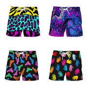 Summer Purple Landform Digital Printing Male
