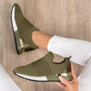 Flying Knit Socks Shoes Stretch Cloth 43 Size Women's Shoes