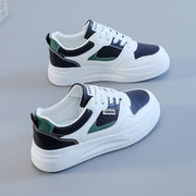 Women's Breathable Leather Shoes Flat