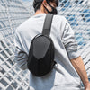 Men's Stereoscopic One Shoulder Casual Fashion Diagonal Straddle Chest Bag