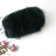 Fashion Fox Fur Warm Hand Warm Fox Fur Fur Women's Shoulder Chain Crossbody Bag