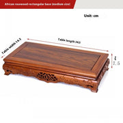 Door Frame Grape Vine Jade Stone Teapot Chopsticks Base