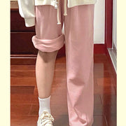 Men's And Women's Loose Waffle Trousers Casual Pants