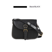 Real Full-grain Leather Crossbody Bag