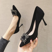 All-match French Girl With Pointed Sexy Stiletto