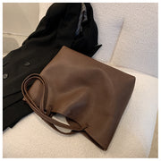 All-match Casual Soft Leather Large Capacity Shoulder Bag