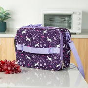 Crossbody Children Cartoon Lunch Bag Oxford Cloth Color Student Thermal Bag