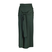Women's Solid Color Muslim Hip Skirt