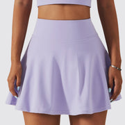 Tennis Skirt Fitness Badminton Fake Two Piece Sport
