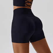 Seamless Knitted Thread Yoga Suit