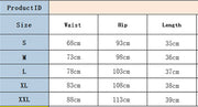 Women's Ripped Washed Multi-button Casual Denim Skirt