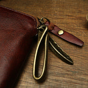 Handmade Cowhide Men's Leather Key Bag Personality