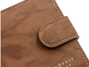 Men's Wallet Short Style With Korean Edition Hinge Gold Stamping