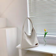 Women's Fashion Simple Large Capacity Retro Shoulder Bag
