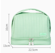 Toast Makeup Bag PU Waterproof And Multifunctional