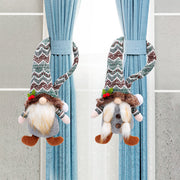 New Christmas Decoration Faceless Doll Curtain Buckle Christmas Home Curtain Buckle Layout Props Decorative
