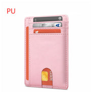 Card Holder Leather Foreign Trade Men RFID Anti-theft Swiping European And American Card Holder Male Amazon Hot Products Card Holder