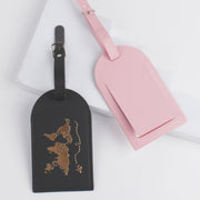 Luggage Tag Leather Name